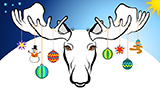 Moose ornaments